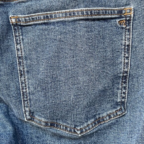 Madewell Selvedge The Mid-Rise Perfect Vintage Jean Women 31 Straight Leg NWOT - Picture 8 of 16
